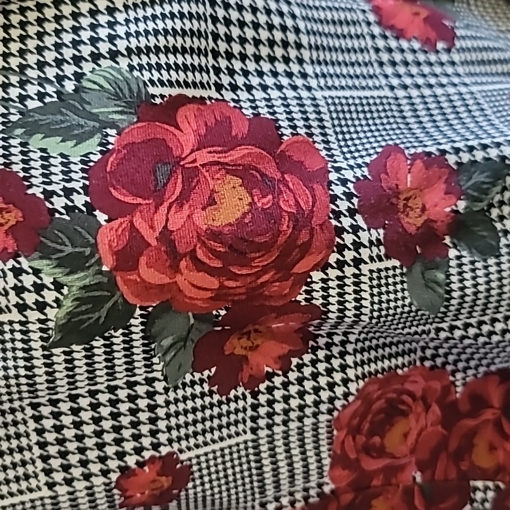 Torrid Herringbone Floral Blazer Size 14-16 - Picture 6 of 9